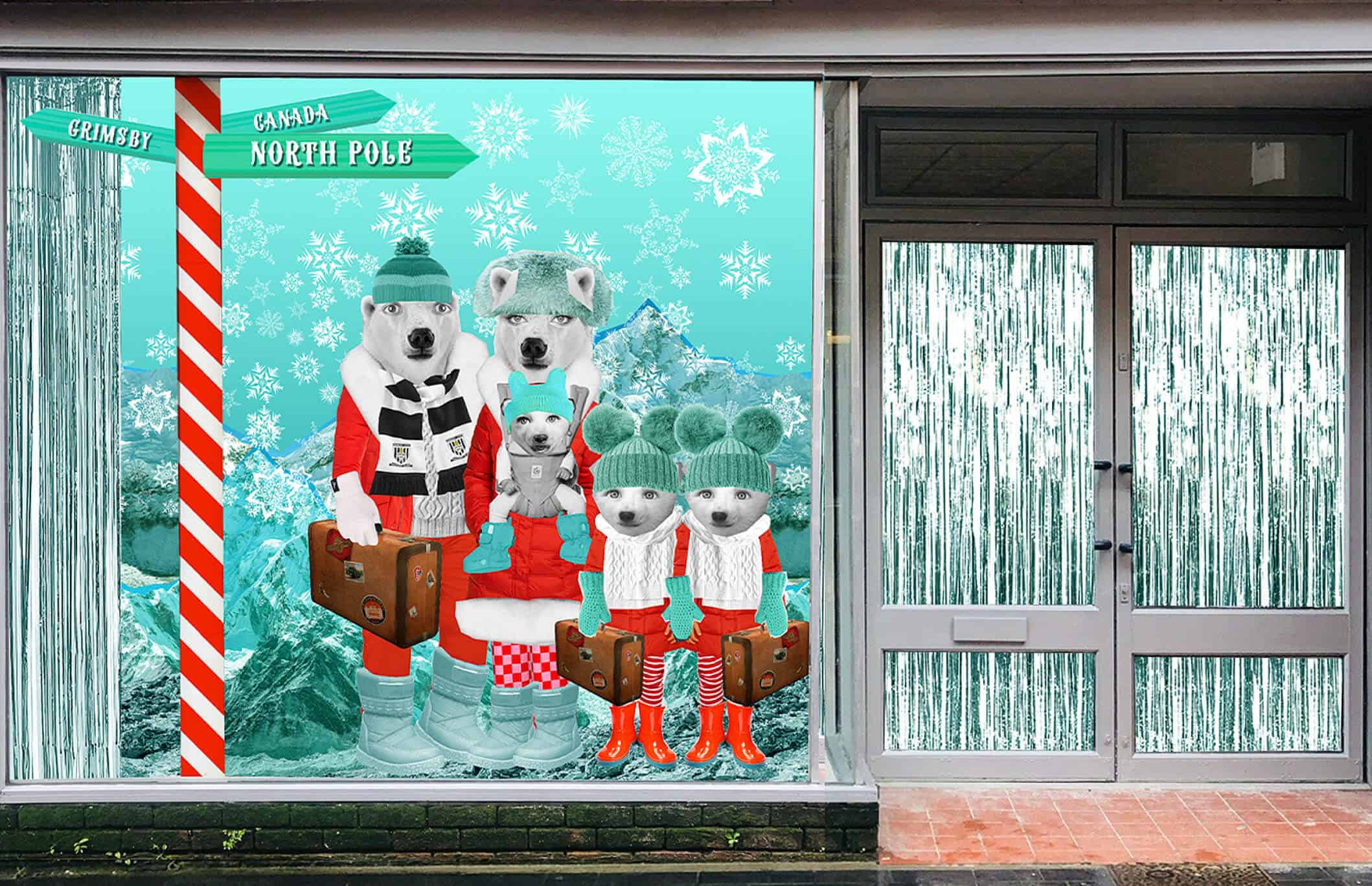 Featured Projects - Grimsby's Victoria Street Polar Bears Display
